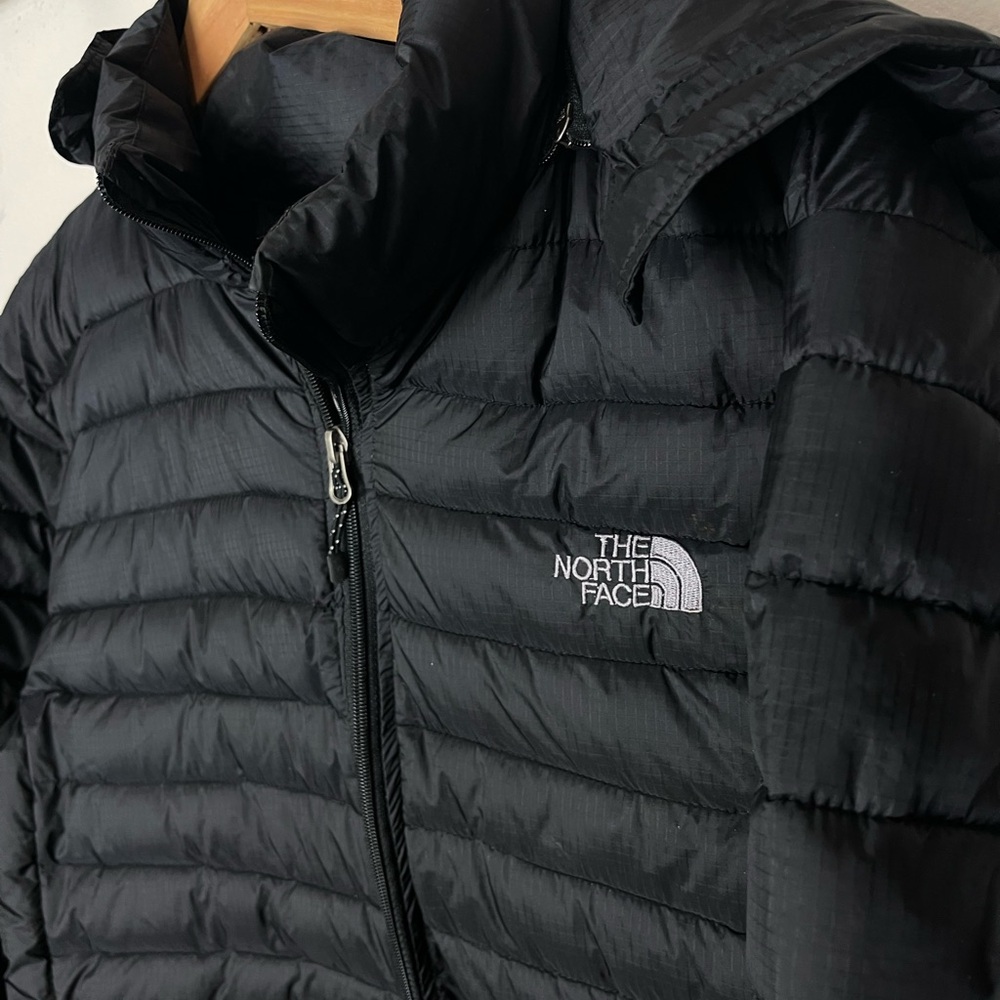 The North Face Defdown Parka GTX Black Puffer 4x Winter Coat Jacket - Picture 3 of 7